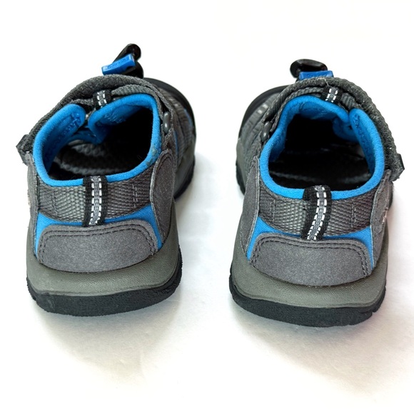 KEEN MAGNET BLUE GRAY BLACK NEWPORT H2 CINCH LACE WATER SHOES - Picture 5 of 10